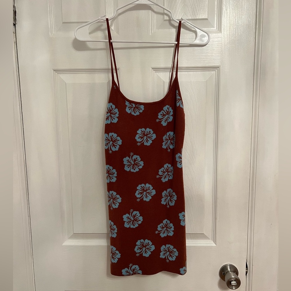 Cute Beach Dress with Hawaiian Florals from Pacsun!